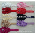 satin flower headband baby headband infant hedband wholesale